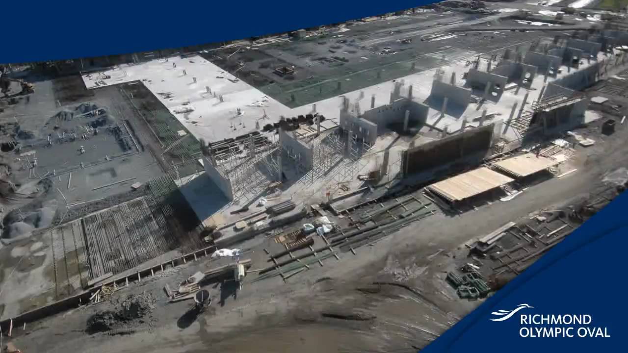 Richmond Olympic Oval: Timelapse Video of Construction
