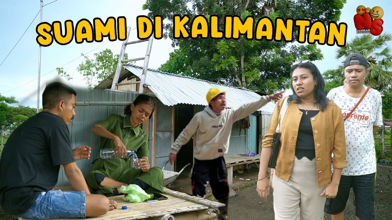 SUAMI DI KALIMANTAN || Ngakak Sembarang || Sketsa Komedi Part 229