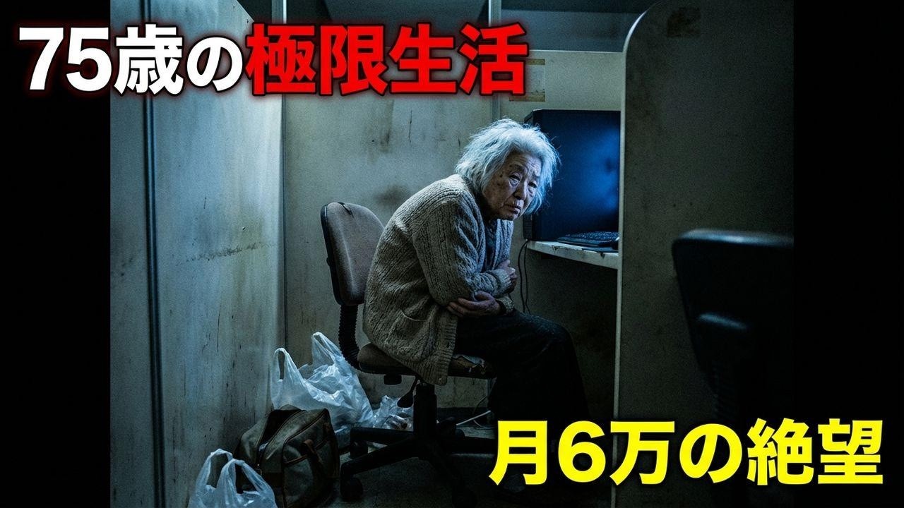 75歳女性が家を追われ…ネットカフェ生活6ヶ月の衝撃の結末