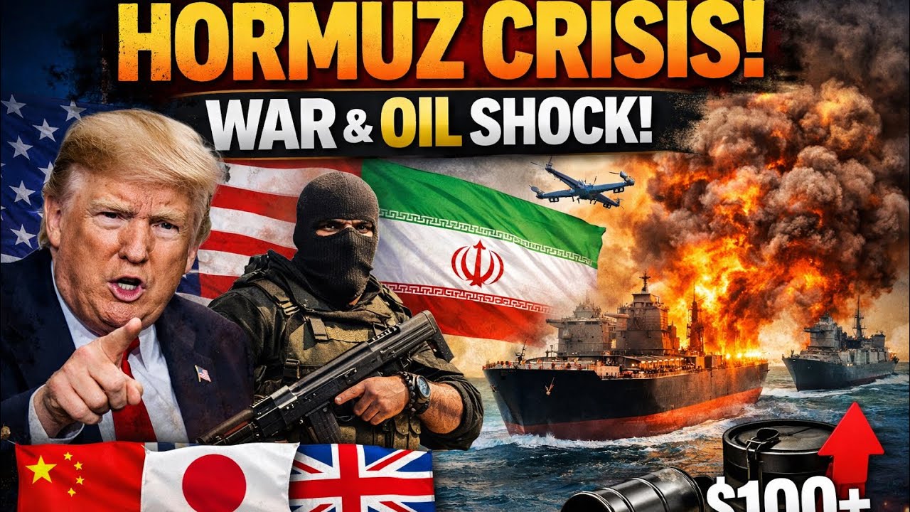 World Oil Crisis Begins: Iran Tightens Hormuz Strait, Trump Warns Allies