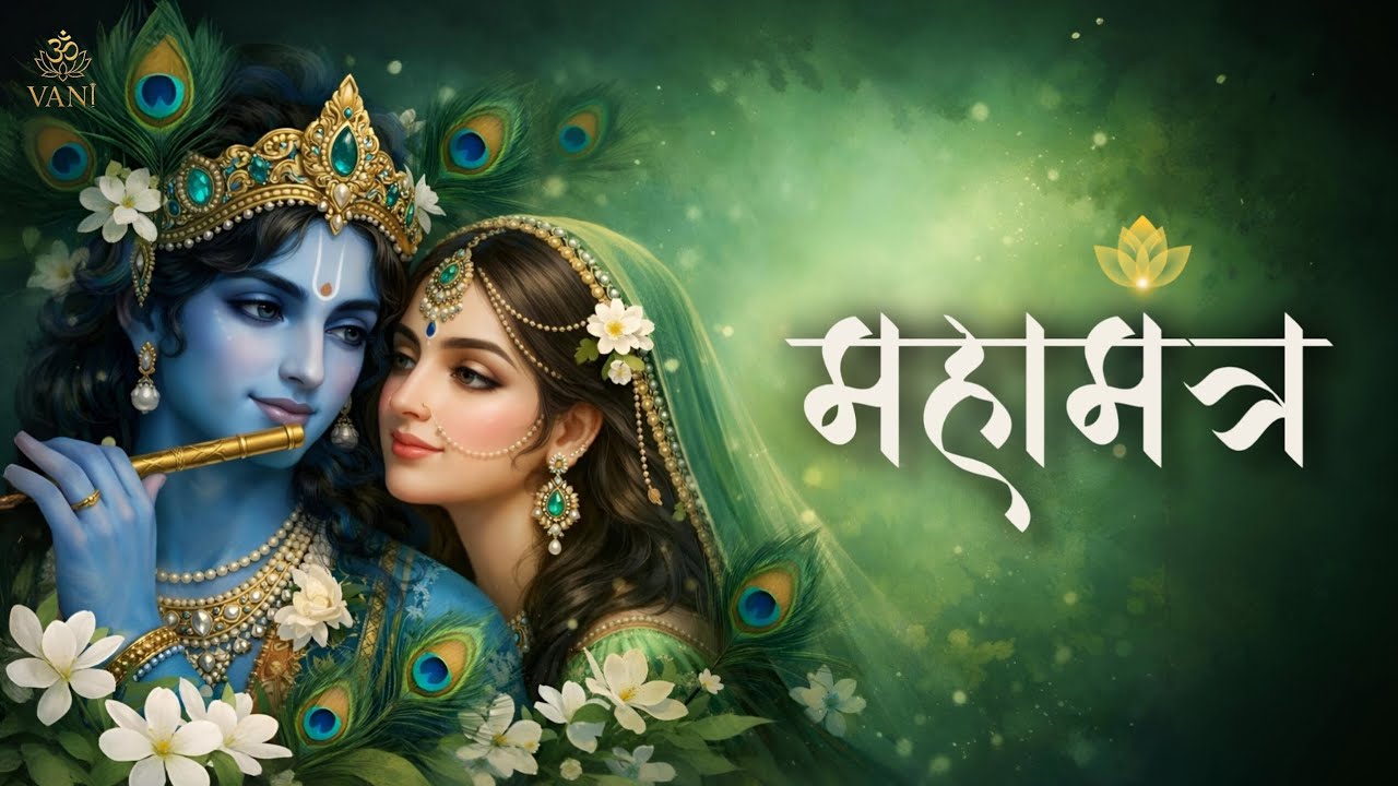 Feel the presence of Radha Krishna| Divine Union & Devotion Chant #radhakrishnamahamantra