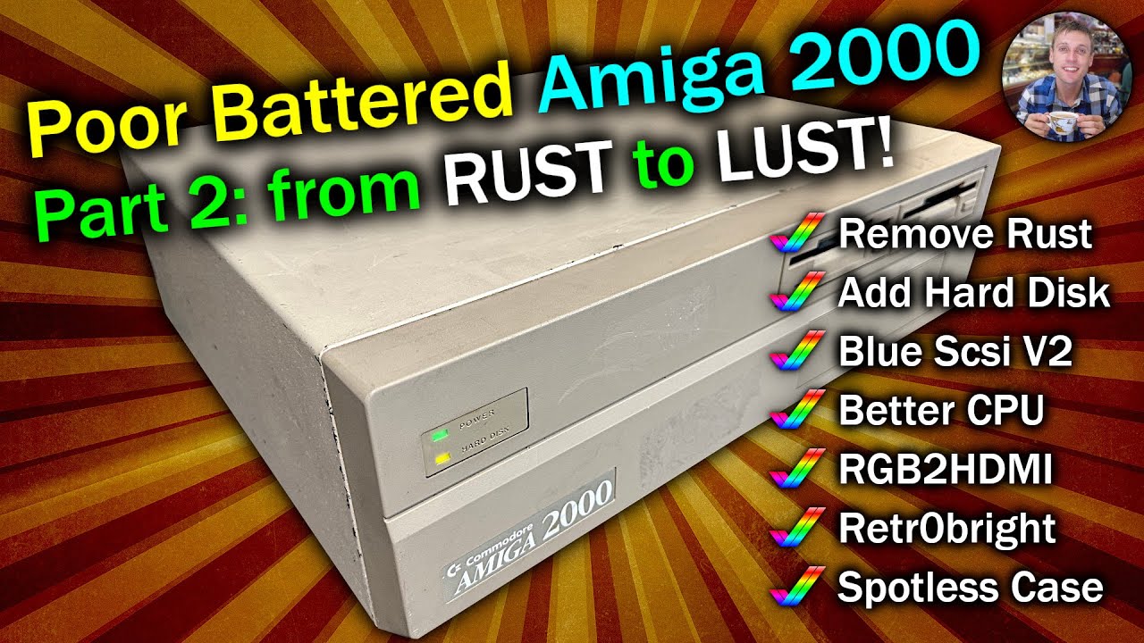 Rust to Lust! Amiga A2000 Upgrade Time!