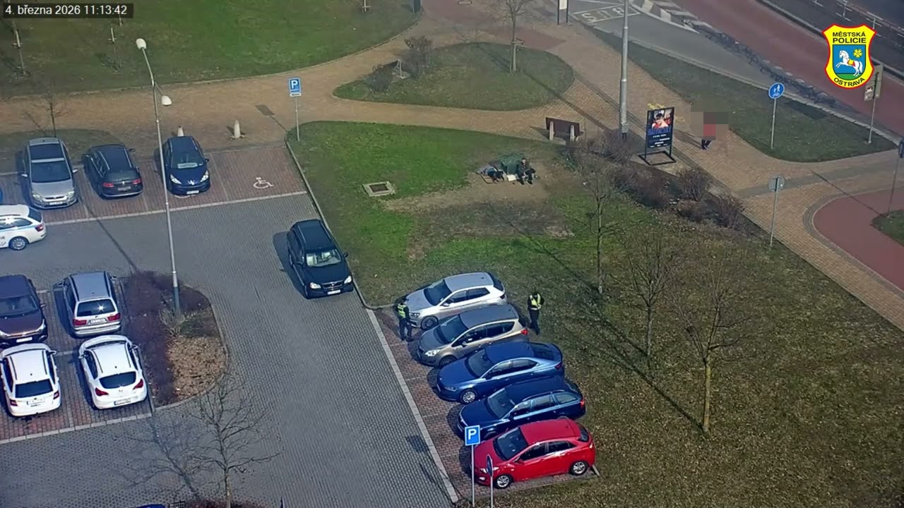 VANDALA V OSTRAVĚ ODHALILA OBSLUHA KAMEROVÉHO SYSTÉMU