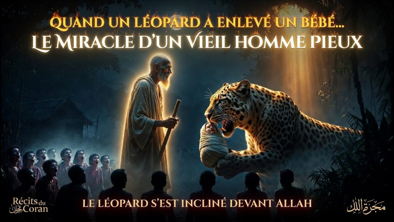 Face au Léopard qui Tenait le Bébé, le Vieil Homme a Dit 3 Mots… Tout le Village s’est Prosterné !