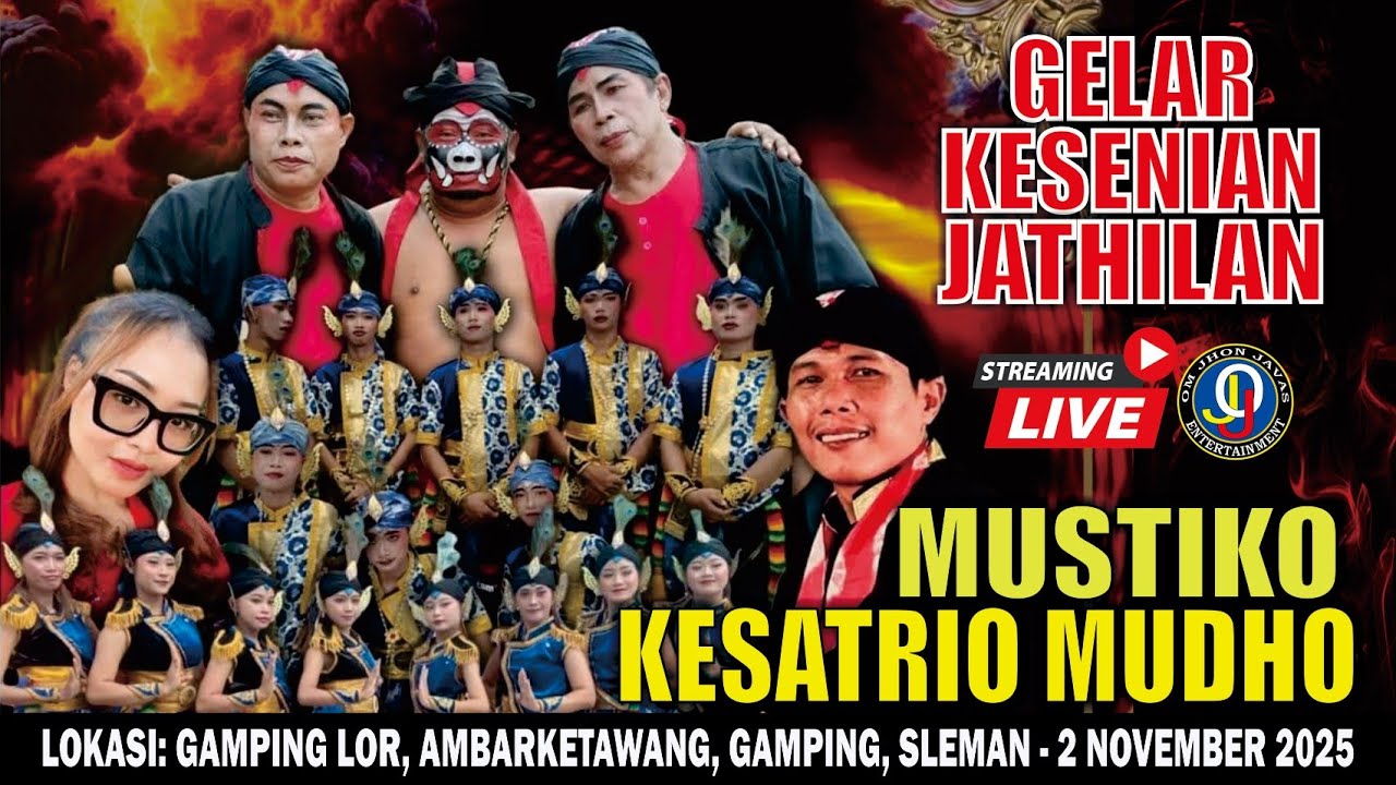 LIVE JATHILAN MUSTIKO KSTATRIO MUDHO GAMPING LOR