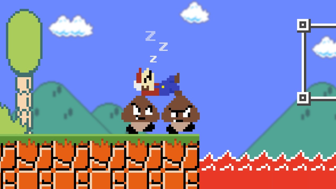Mario Does Nothing and Still Wins While Sleeping in Super Mario Bros! | Part 3