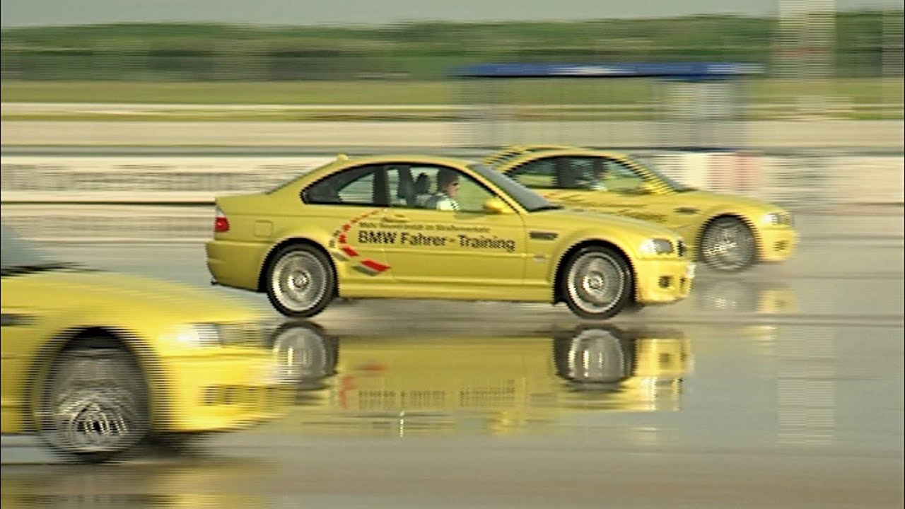 Professional Drivers Making Stunts On BMW M3's