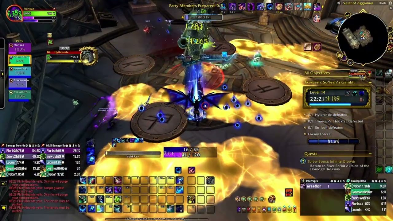 World of warcraft midnight prepatch +14 gambit devourer Demon hunter #worldofwarcraft  #gaming  #mmo