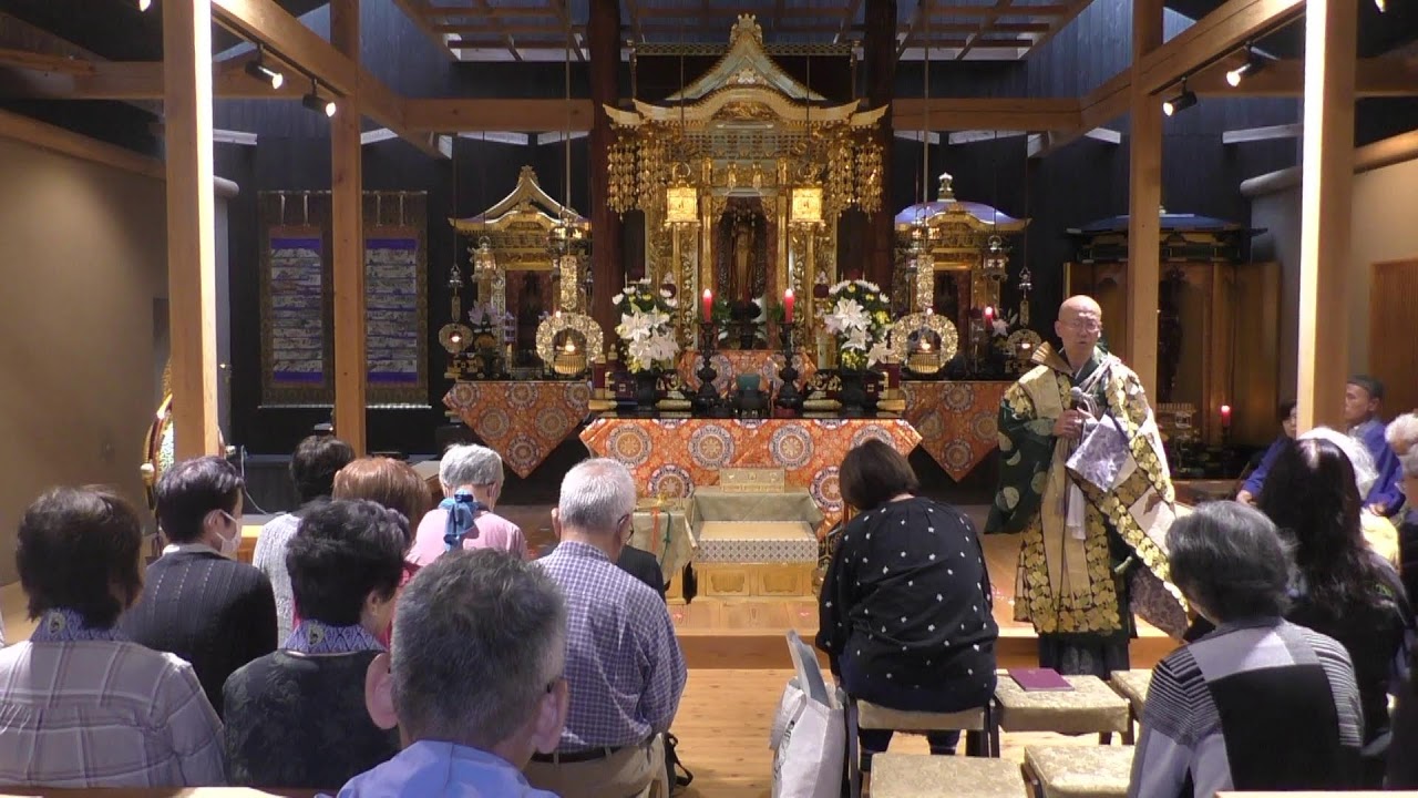 2024(令和6)年度 浄土真宗本願寺派 善了寺 報恩講2日目 逮夜法要