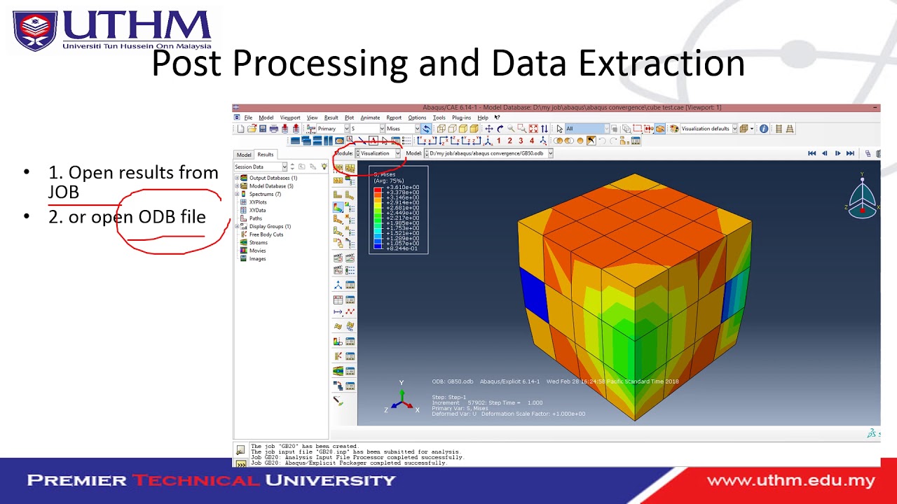 Convergence study aka Mesh Density Study for Finite Element Simulation