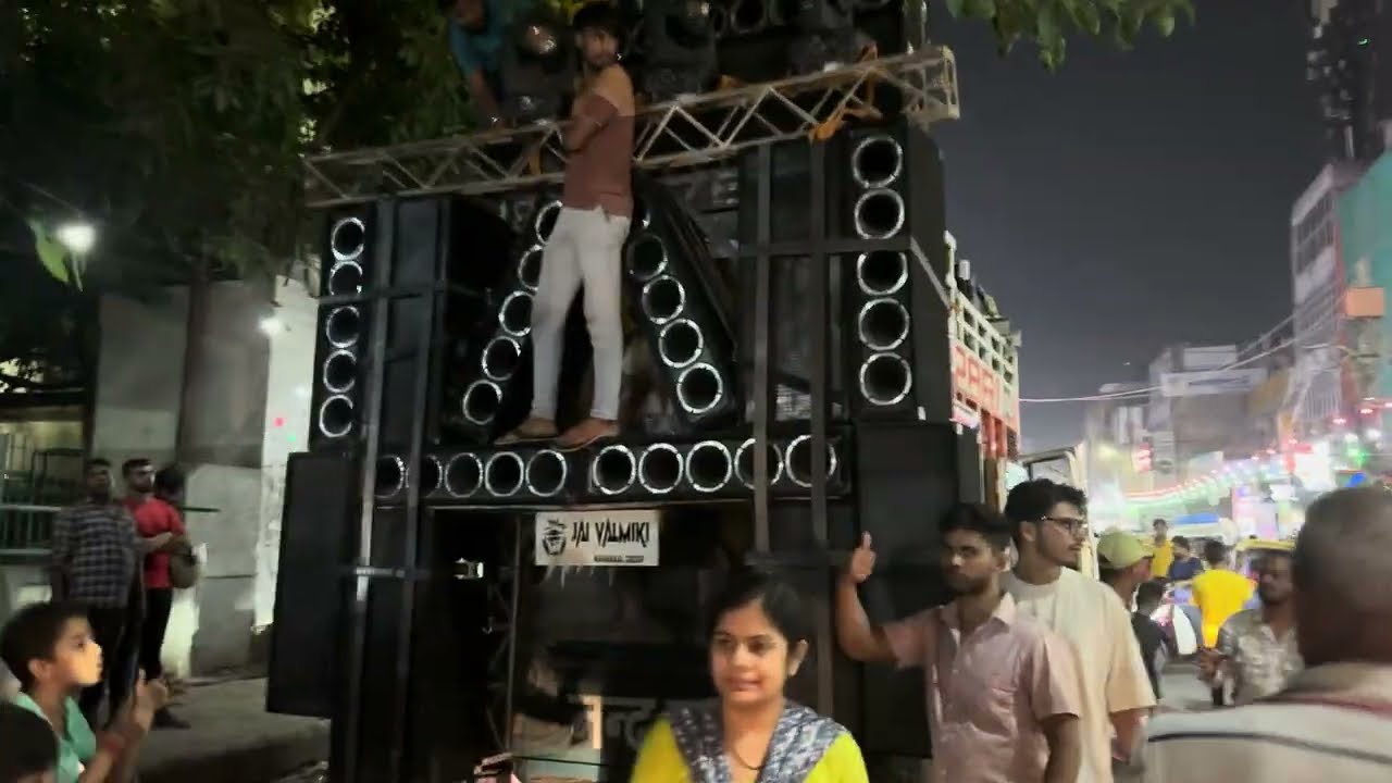 valmiki janamutsav 2024 | pari dj no1 shahadra roadshow | king of vibration | new amar ravan pari dj