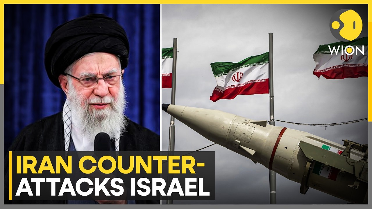 Breaking: Iran Launches Counter-Attack; IDF Says Defence Systems Intercept Incoming Threat | WION