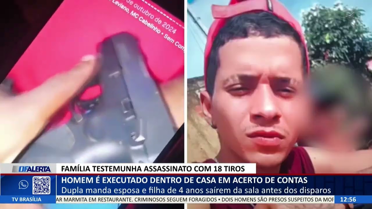 DF ALERTA - Homem é executado dentro de casa em acerto de contas