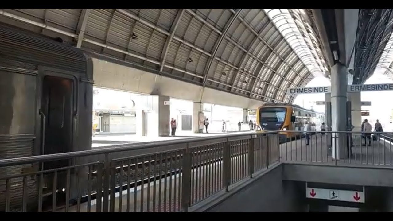 ¹⁴⁹¹ 🇵🇹 Ermesinde 🚆 CP 3400 EMUs 3403, 3406, 3408, 3409, 3415, 3434 • CP 2240 EMUs 2268, 2269, 2279