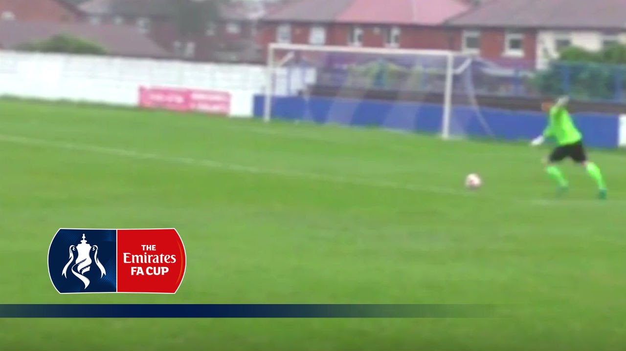 Unbelievable! Goalkeeper scores from own box (80-yards) Emirates FA Cup | Goals & Highlights