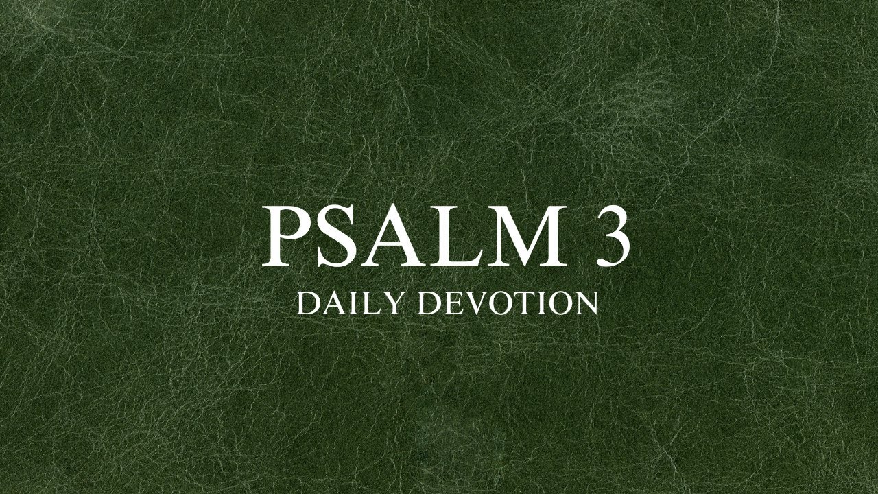 Psalm 3| When Trouble Multiplies, God Lifts Your Head | You Raise Me Up
