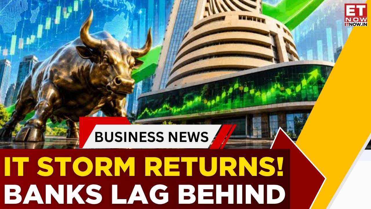 Nifty держится на отметке 24 100, но Bank Nifty отстает: IT-акции обеспечивают восстановление рын...