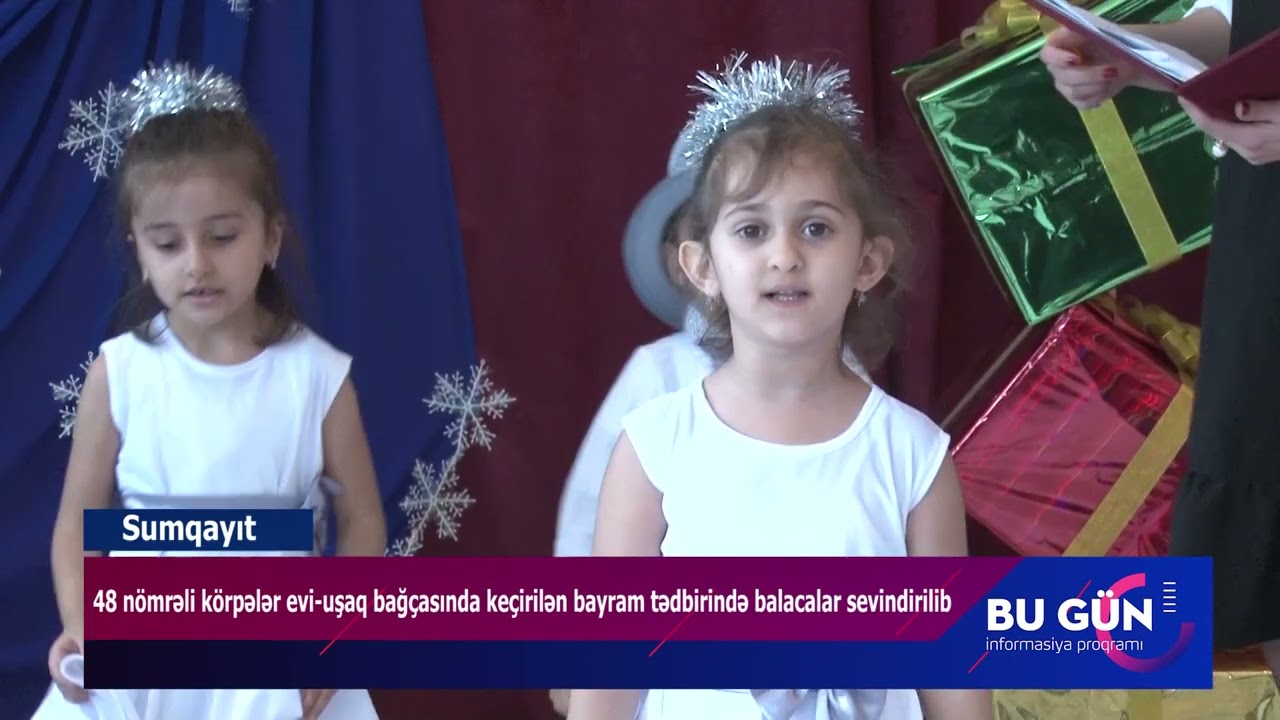 48 nömrəli körpələr evi-uşaq bağçasında keçirilən bayram tədbirində balacalar sevindirilib