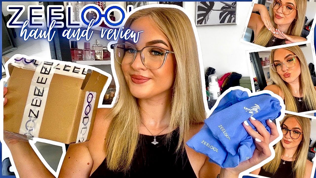 HUGE PRESCRIPTION GLASSES TRY ON HAUL! ft zeelool review 👓