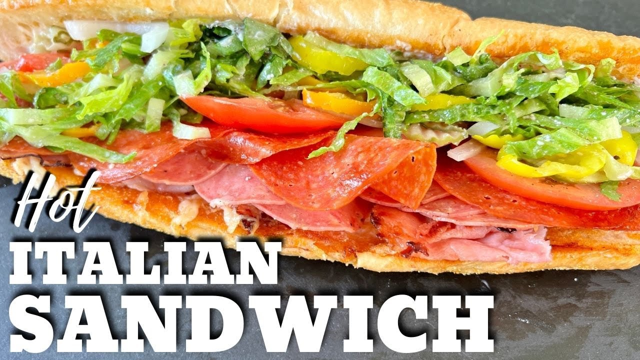 Italian Sandwich on the Griddle  - EASY FLAT TOP GRILL SANDWICH