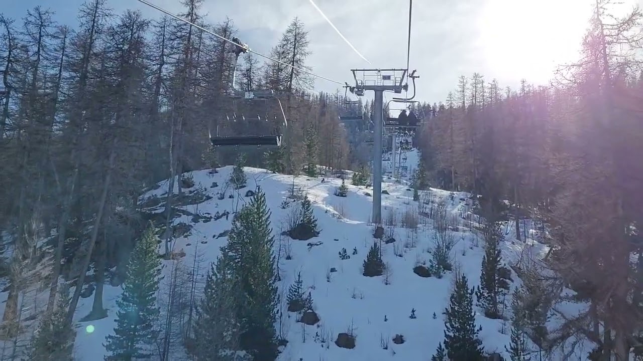[TSD4] Télésiège de la Cassedubœuf / Villeneuve (Serre Chevalier)