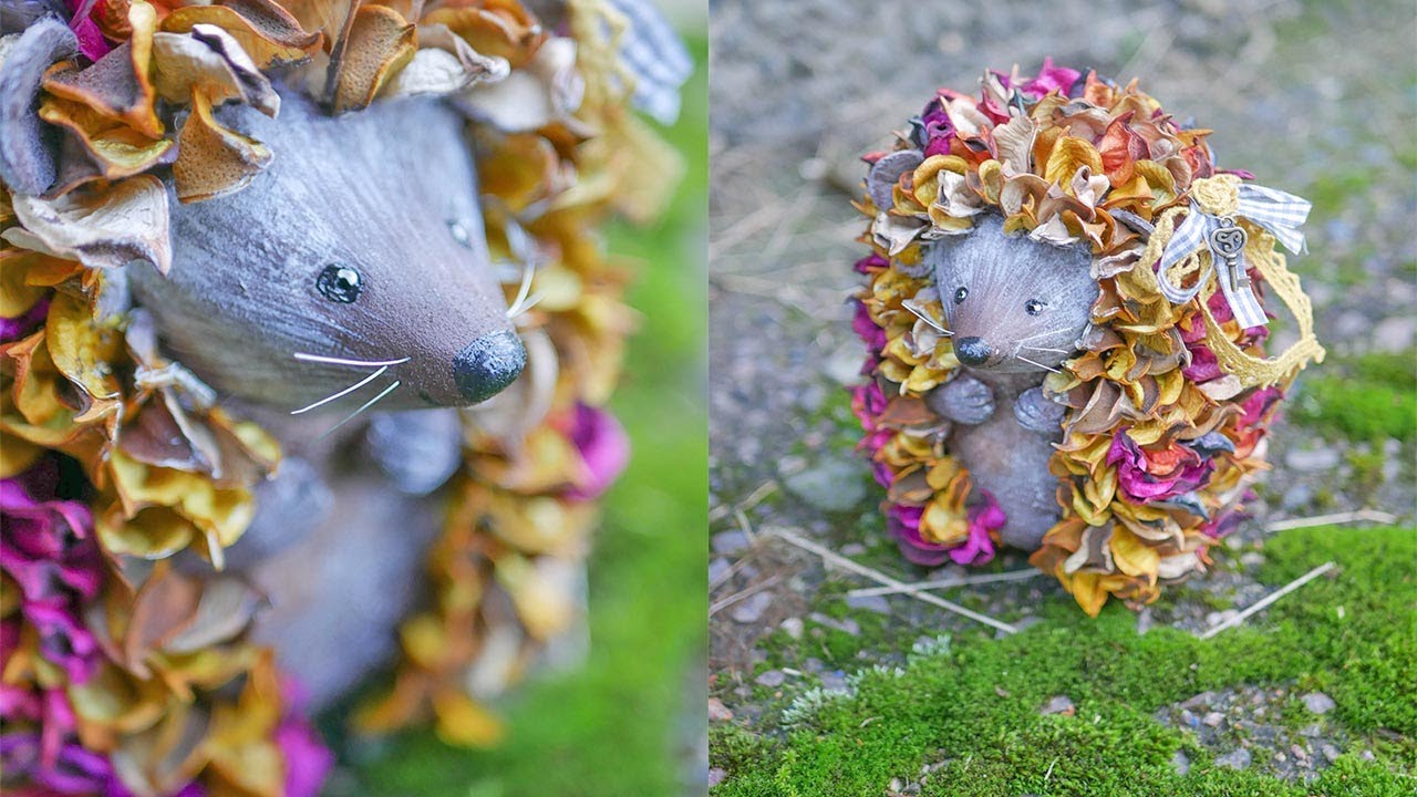 🦔 DIY HEDGEHOG / Идея поделки ЁЖИК / DIY TSVORIC