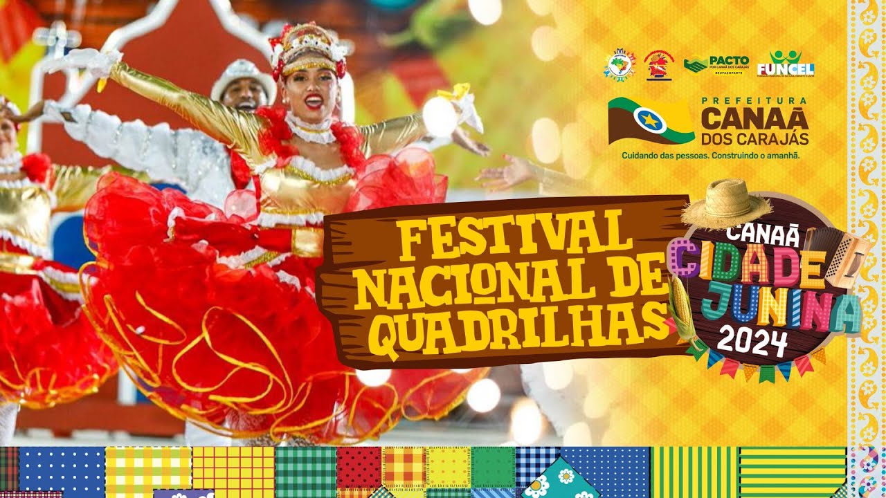 28-06-2024 CANAÃ CIDADE JUNINA: ABERTURA DO FESTIVAL NACIONAL DE QUADRILHAS