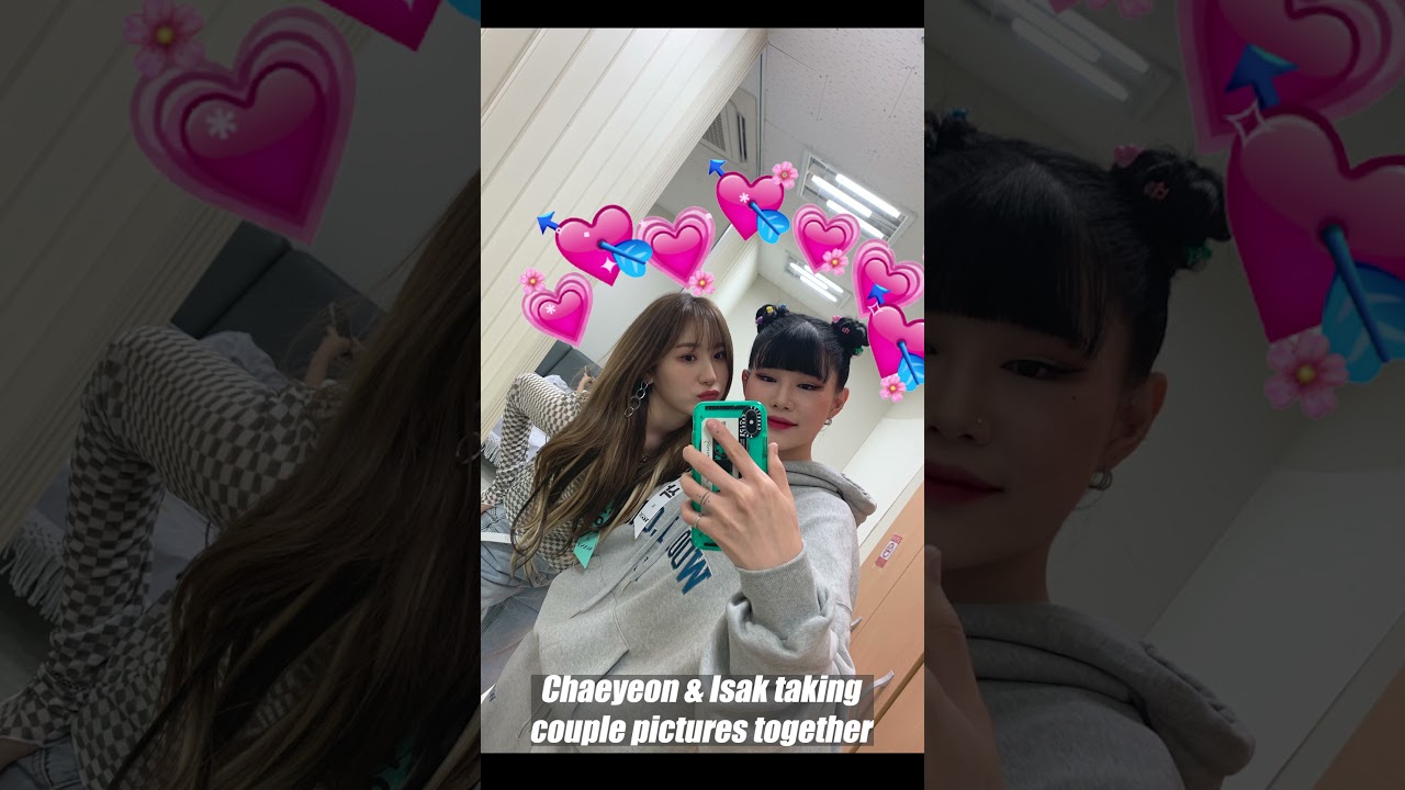 WANT Chaeyeon & YGX Isak friendship