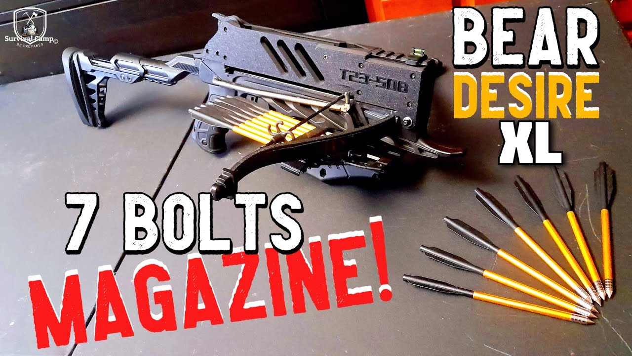Bear Desire XL Crossbow & 7 Bolt Mag