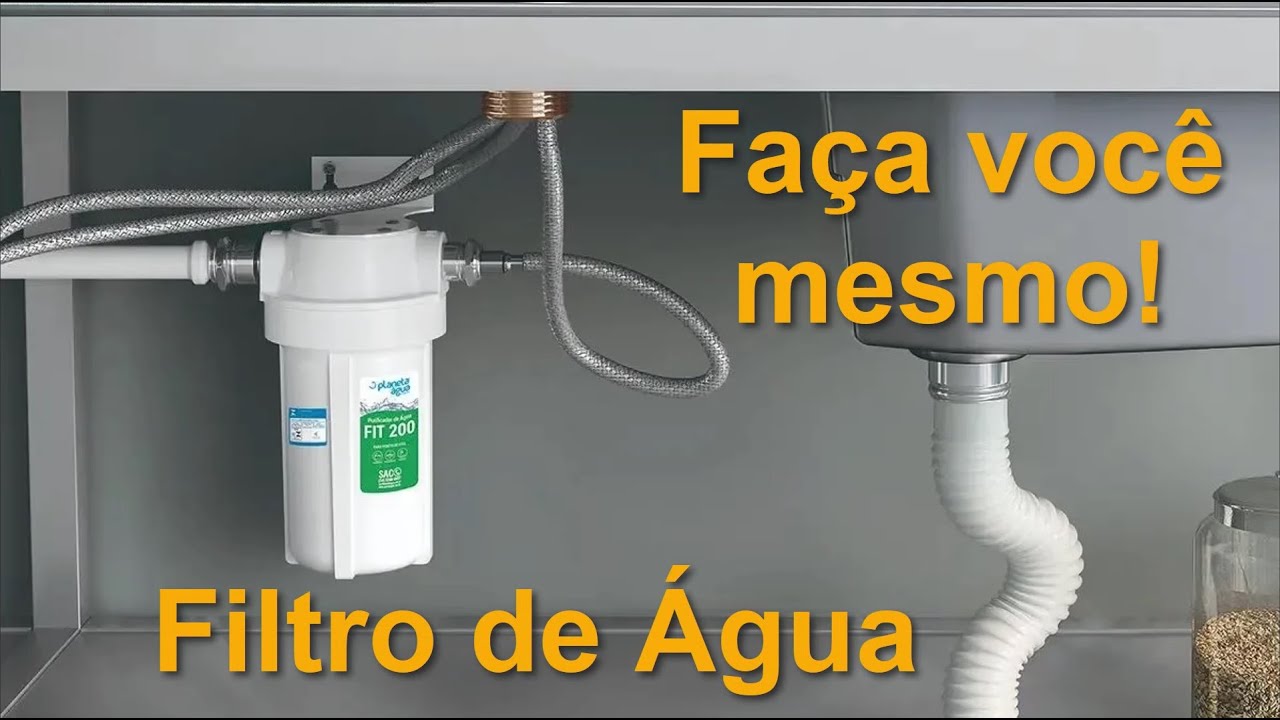 Faça você mesmo! Filtro de Água simples e barato!