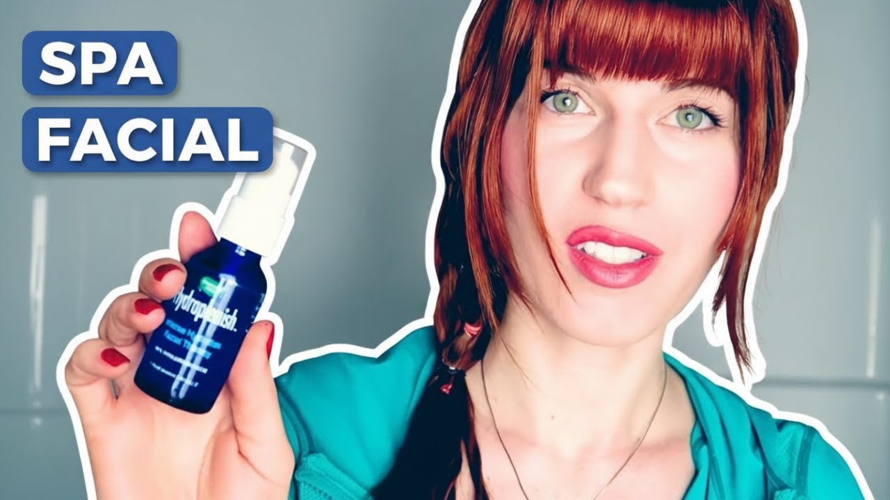 ASMR | First-Time Spa Facial & Scalp Massage for Deep Sleep 😴