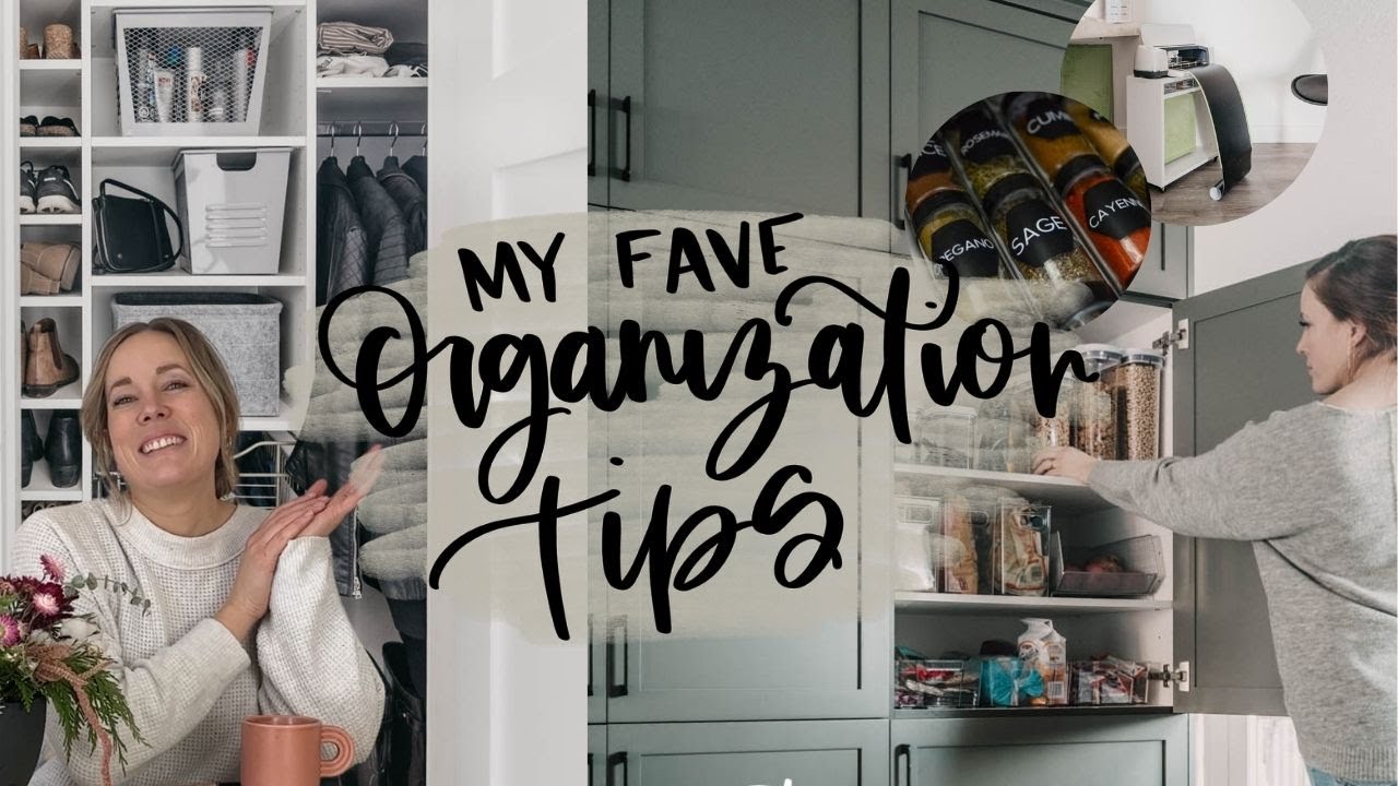 All My Best Home Organization Ideas + Storage Hacks