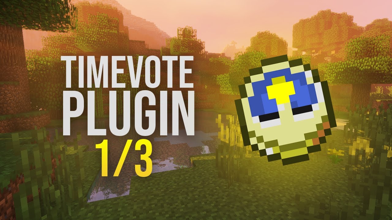 How to create a Time Vote plugin in Minecraft (1/3) ☀️🌙