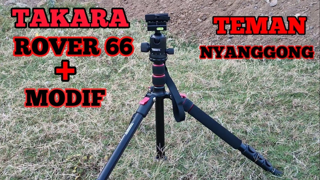 UNBOXING TRIPOD TAKARA ROVER 66 || MODIF UNTUK NYANGGONG