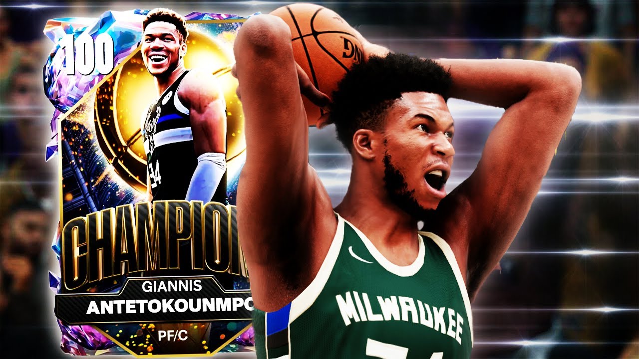 100 OVERALL GIANNIS ANTETOKOUNMPO GAMEPLAY! ELITE PF CARD IN NBA 2K25 MYTEAM!
