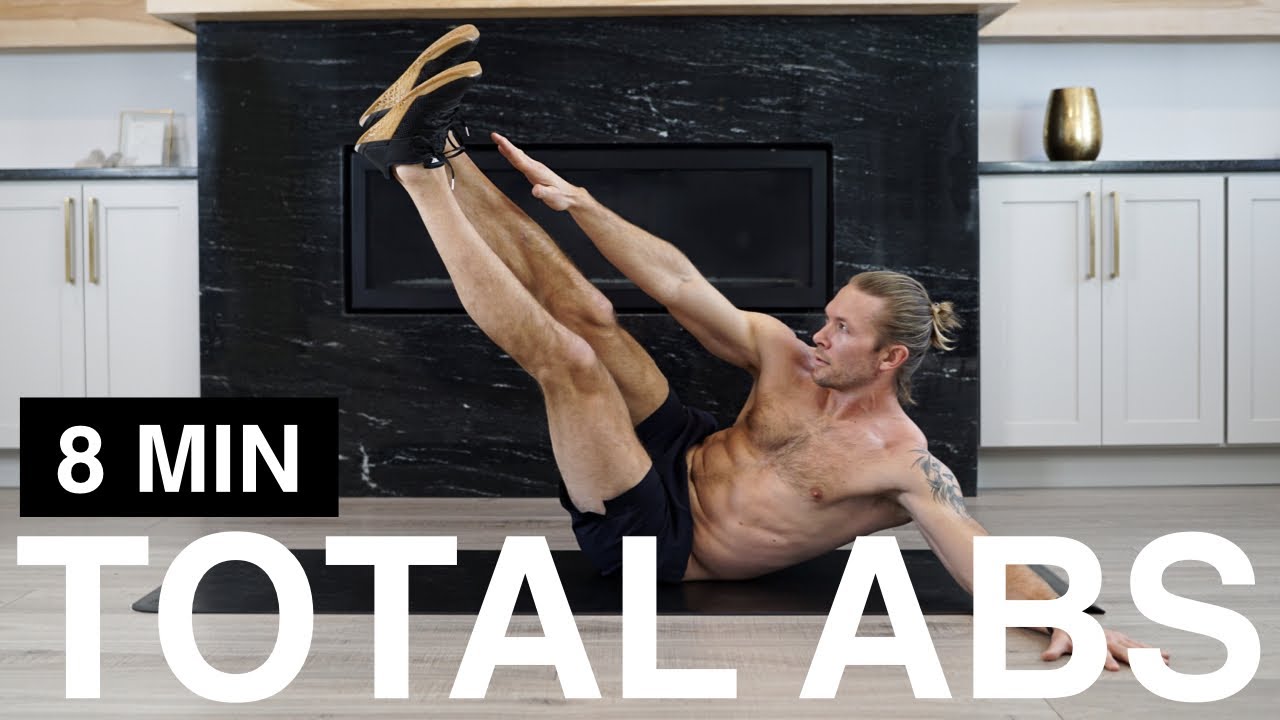 8 MIN TOTAL ABS WORKOUT | TOTAL AB WORKOUT |  TOTAL ABS WORKOUT AT HOME | ABS WORKOUT 8 MINUTE
