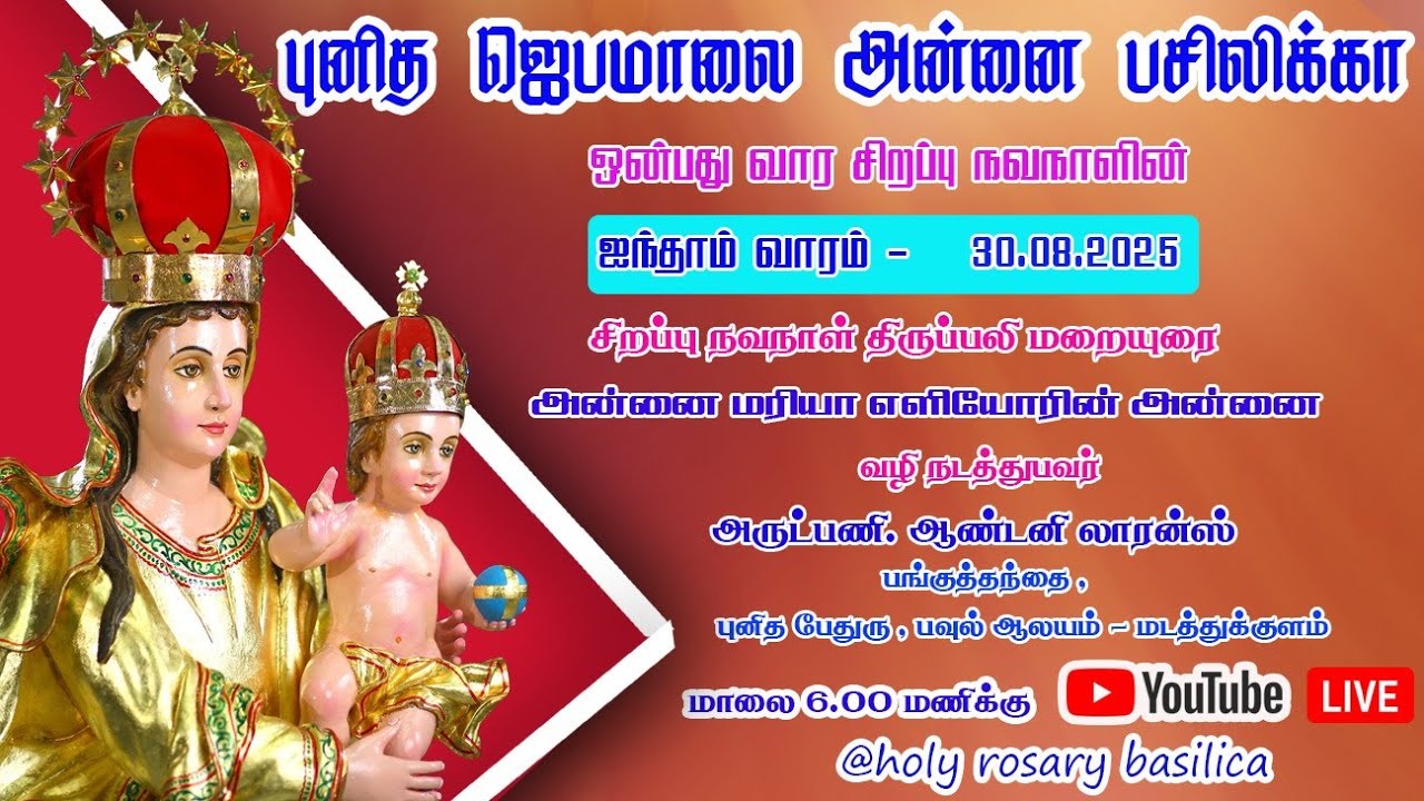 Special Novena Mass | Fifth Week | 2025 |LIVE