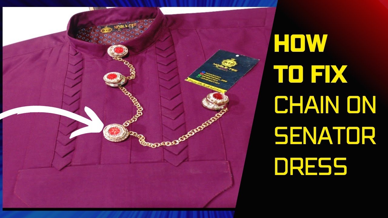 Как починить цепочку на платье Senator @NOBLETEEFashion