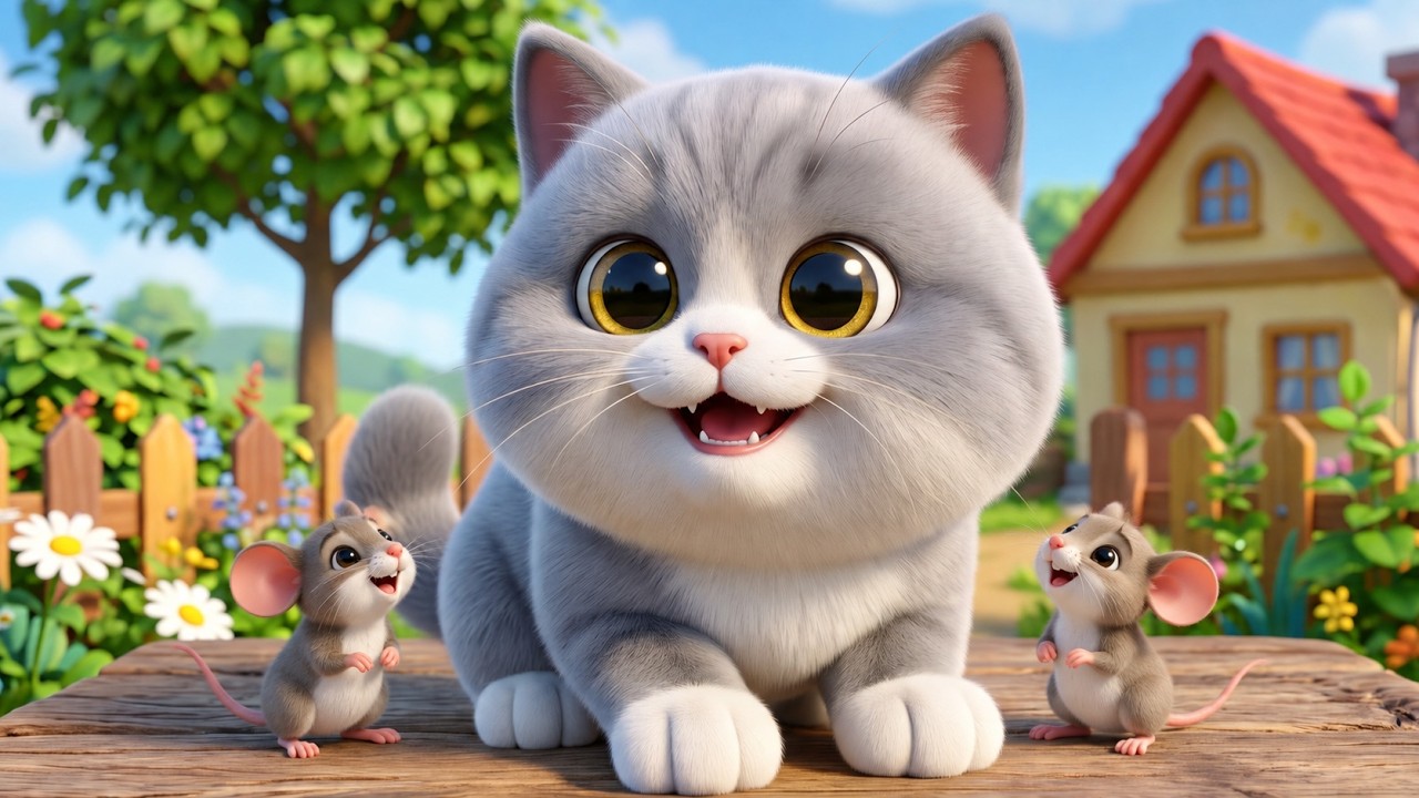 म्याऊ म्याऊ | Meow Meow Billi Karti | Hindi Rhyme For Kids | Balgeet In Hindi |