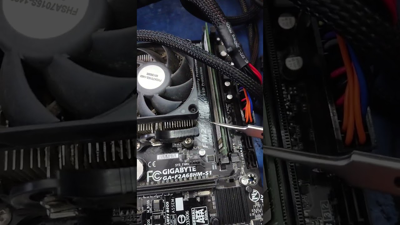 GA- F2A68HM-S1 POWER ON PROBLEM