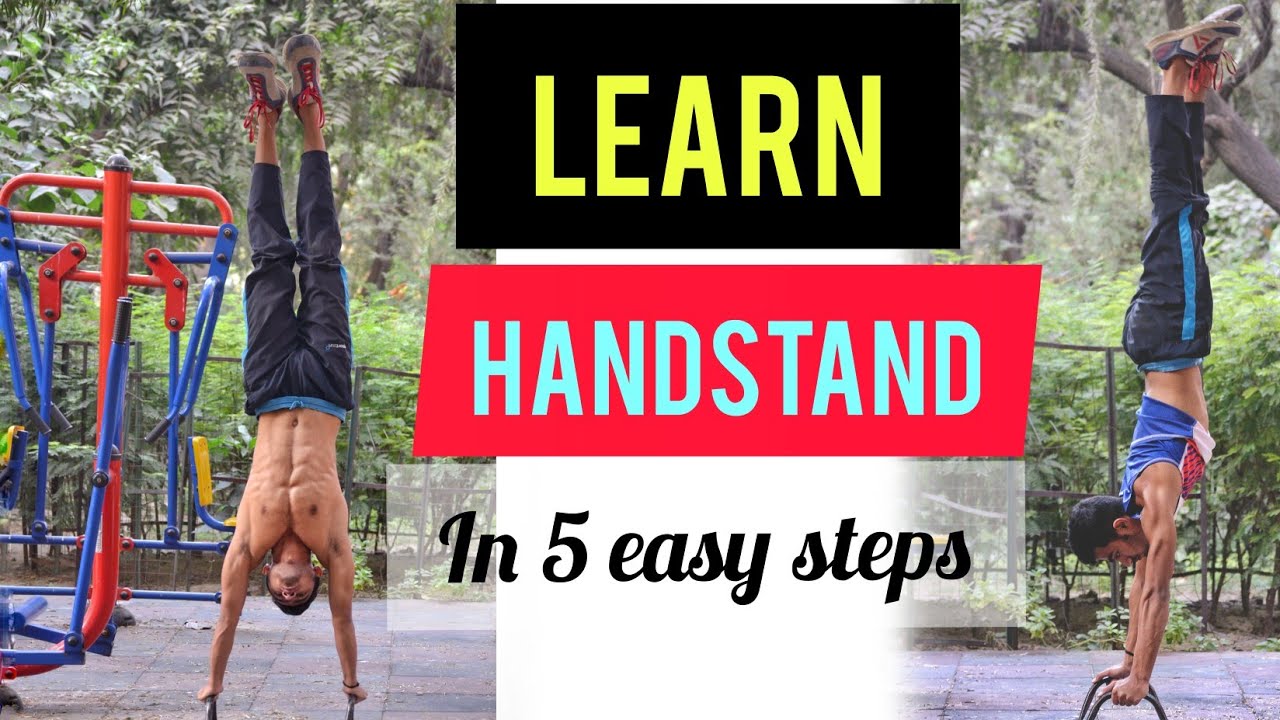 Handstand for beginners in 5 easy steps | attriyoga