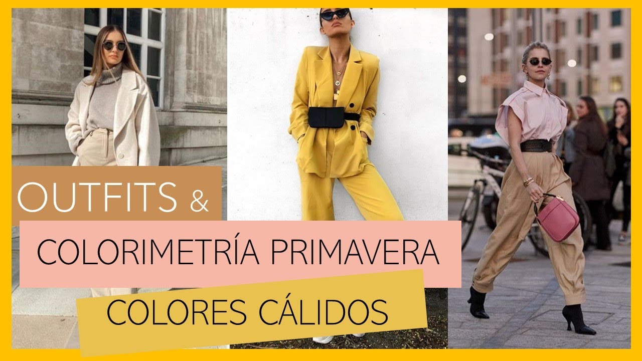OUTFITS Y CÓMO COMBINAR COLORES COLORIMETRÍA PRIMAVERA | JOANA PATIKAS