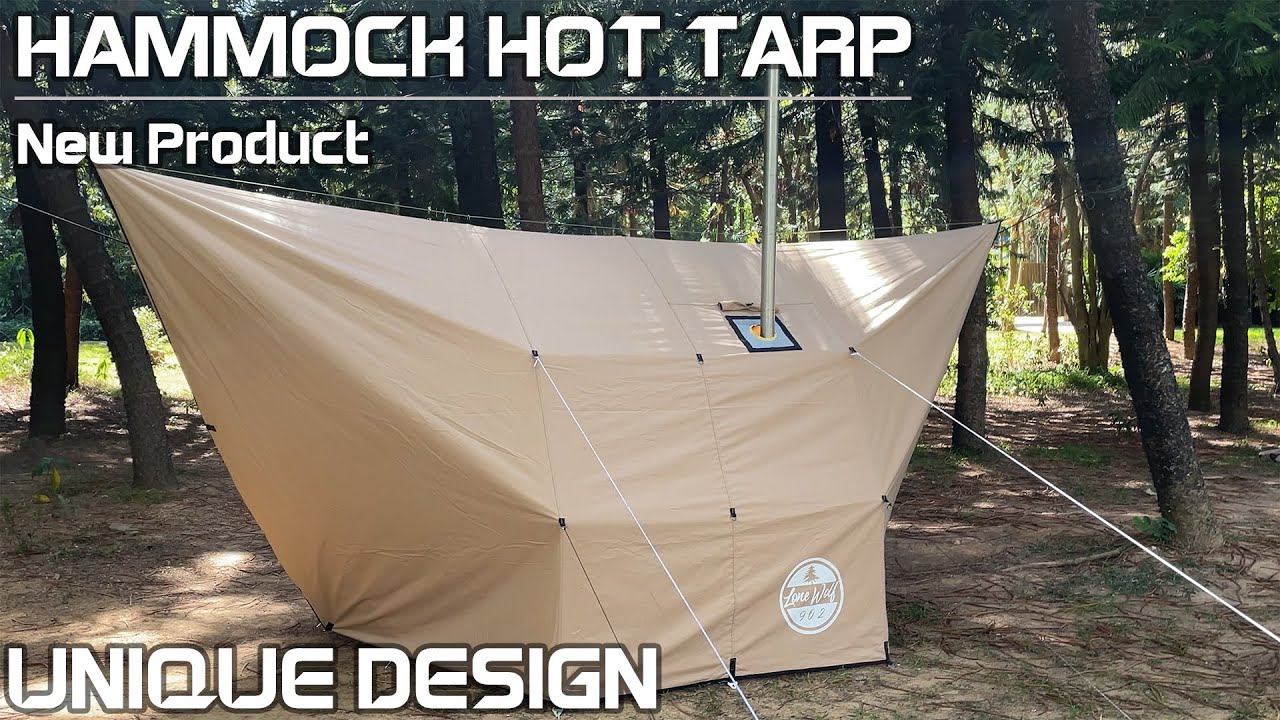 POMOLY | New Product Release - Lonewolf902 Hammock Hot Tarp