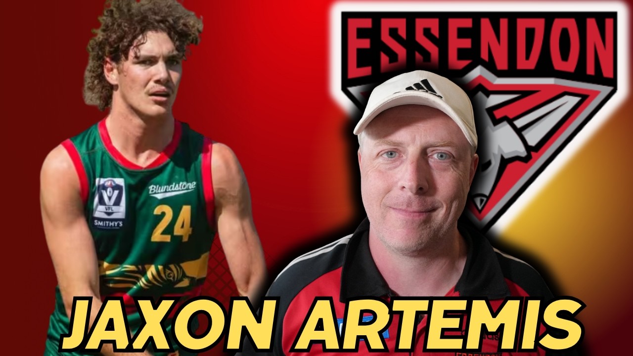 ESSENDON выбирает перспективного защитника Джексона Артемиса на межсезонном драфте AFL