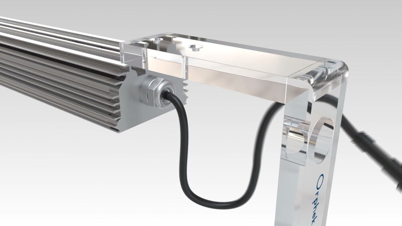 Aura High End Acrylic Mounting Arms for Aquarium