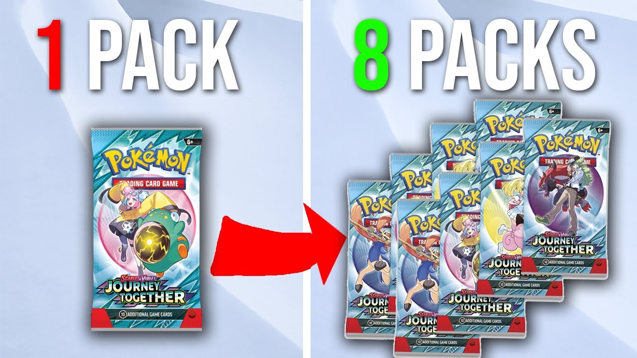 How to get 8x more pokemon cards for the same price