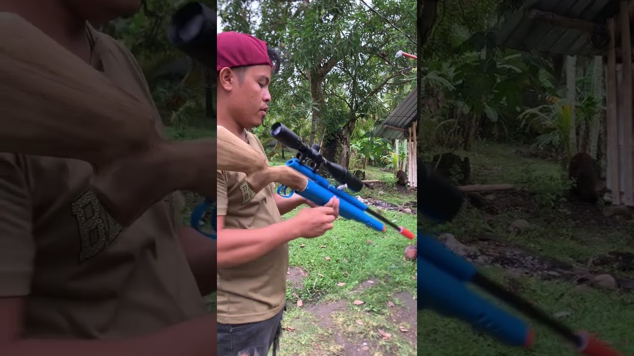 pvc toygun sniper type #toygunonly #slingshot