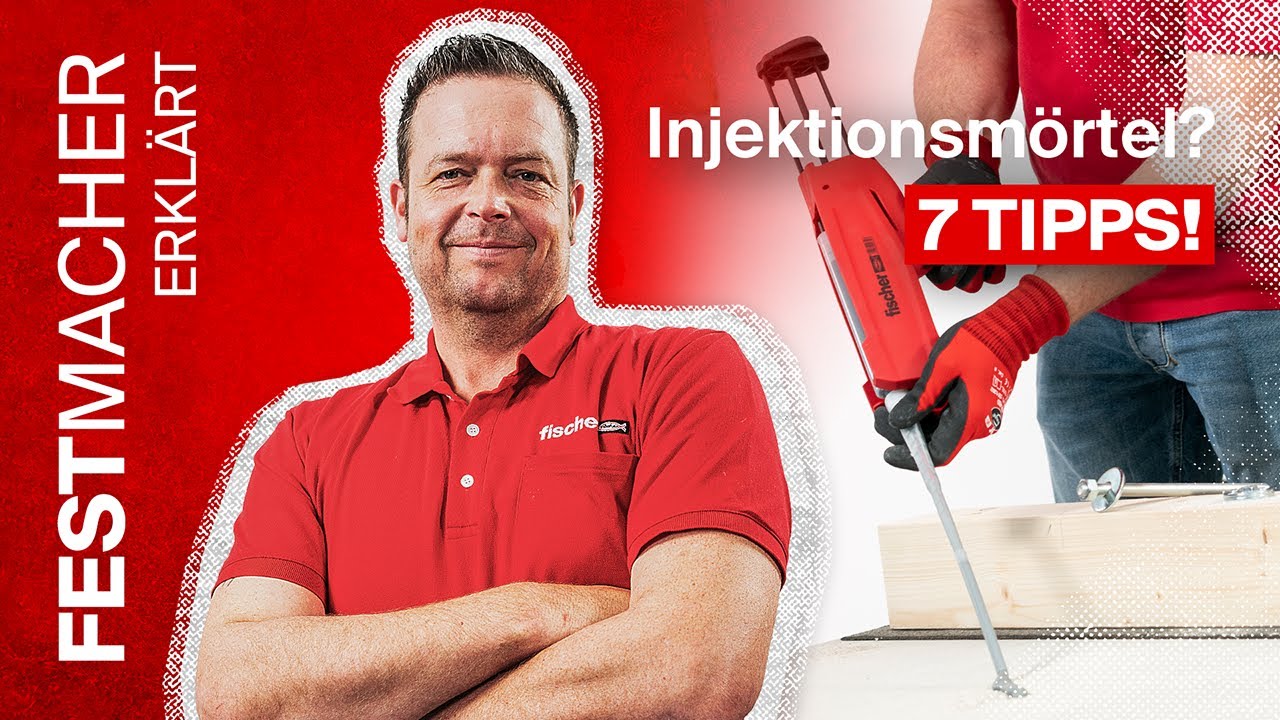 Wann und wie verwendet man Injektionsmörtel?