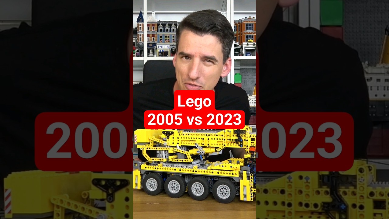 Lego Technic war 2005 schon ganz oben - der Absturz folgte ab 2017 und h&auml;lt an.