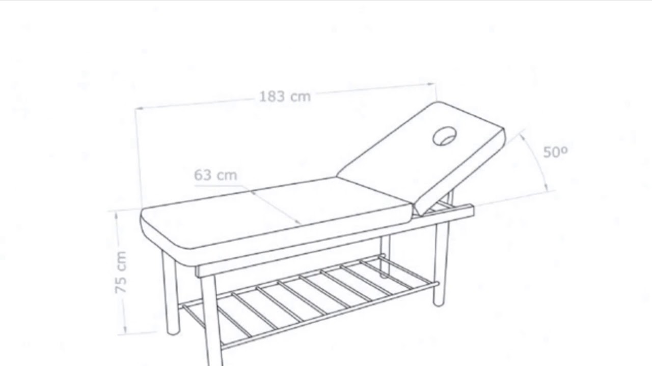 Sirp : Table de massage fixe